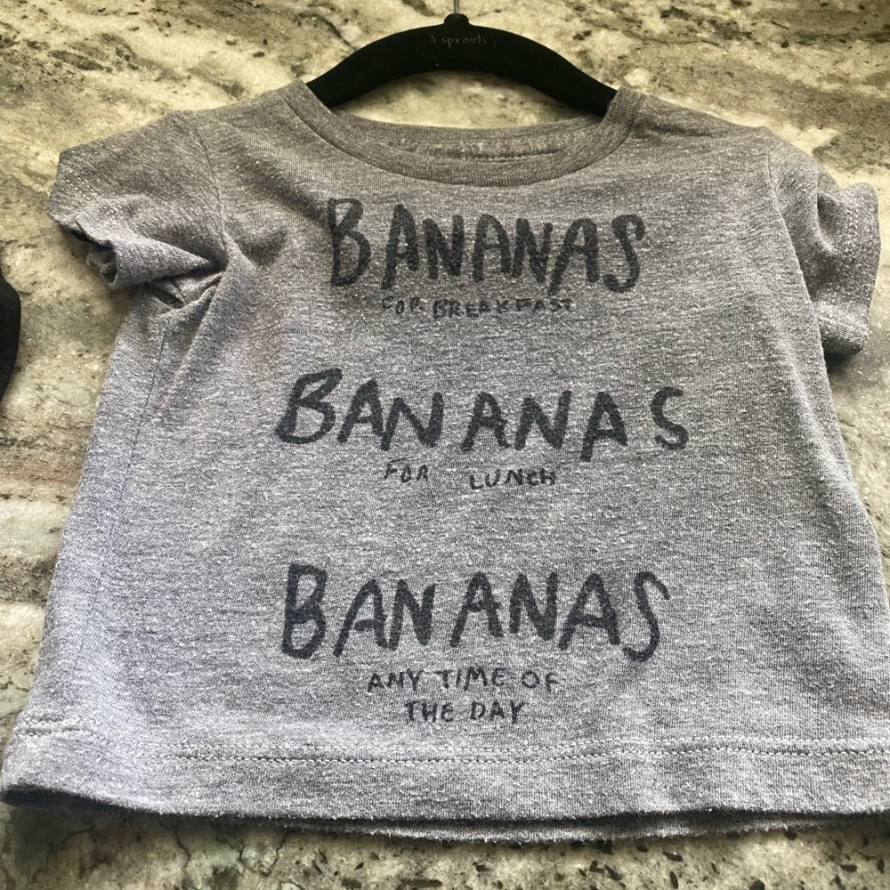 Gray Kids Shirt with Fun Print